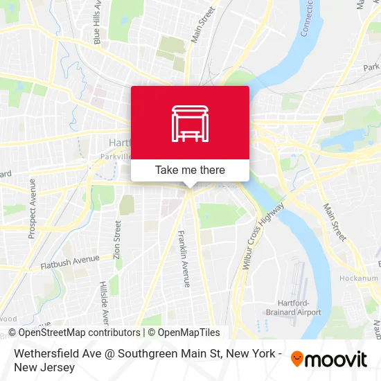 Wethersfield Ave @ Southgreen Main St map
