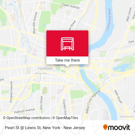 Mapa de Pearl St @ Lewis St