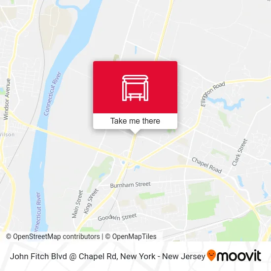 John Fitch Blvd @ Chapel Rd map
