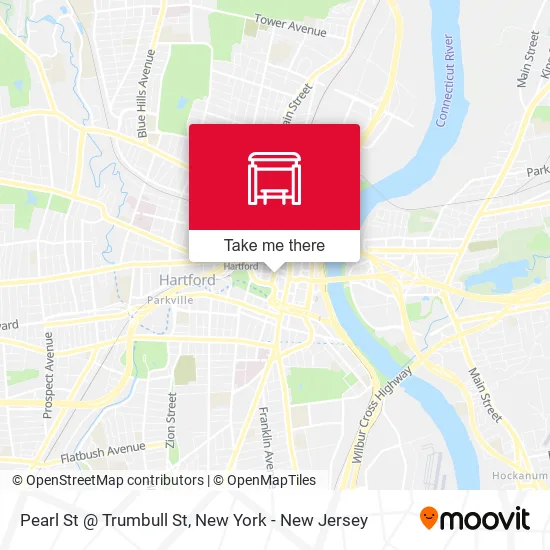 Mapa de Pearl St @ Trumbull St