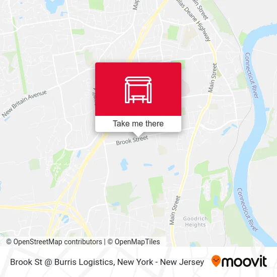 Brook St @ Burris Logistics map