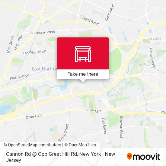 Cannon Rd @ Opp Great Hill Rd map