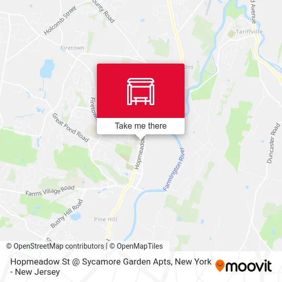 Hopmeadow St @ Sycamore Garden Apts map