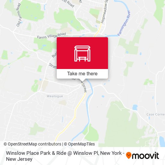 Mapa de Winslow Place Park & Ride @ Winslow Pl