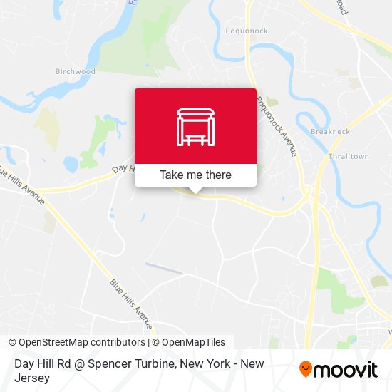 Day Hill Rd @ Spencer Turbine map
