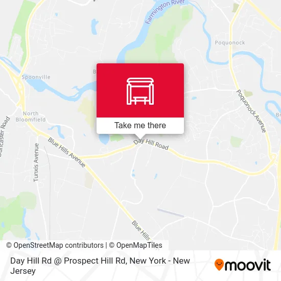 Day Hill Rd @ Prospect Hill Rd map