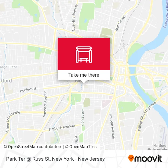 Park Ter @ Russ St map