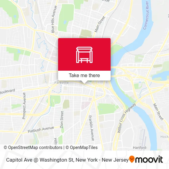 Capitol Ave @ Washington St map