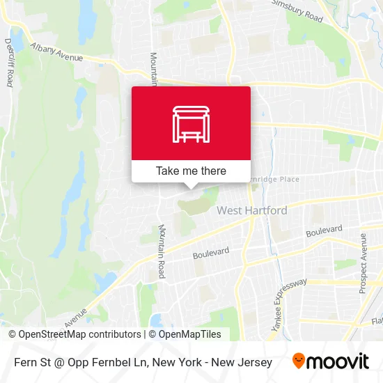 Fern St @ Opp Fernbel Ln map