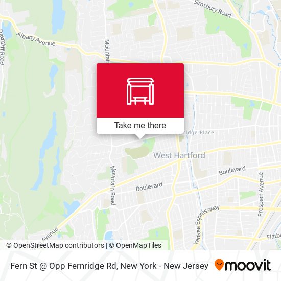 Mapa de Fern St @ Opp Fernridge Rd
