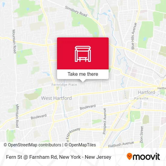 Fern St @ Farnham Rd map