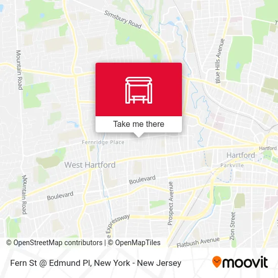 Fern St @ Edmund Pl map