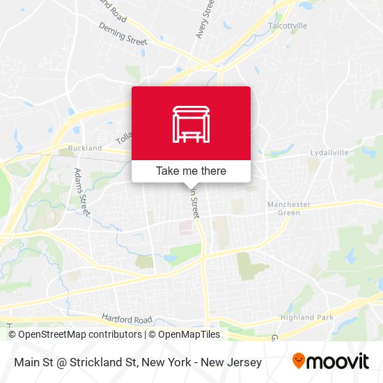 Mapa de Main St @ Strickland St