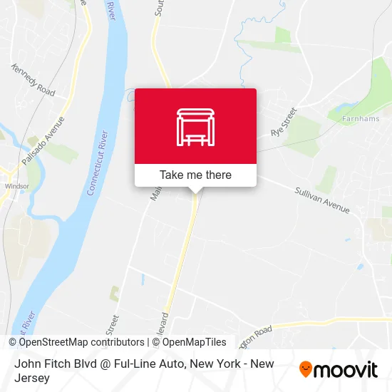 John Fitch Blvd @ Ful-Line Auto map