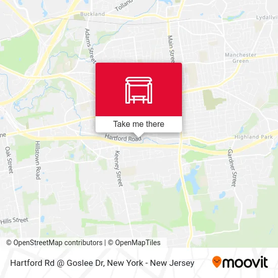 Hartford Rd @ Goslee Dr map