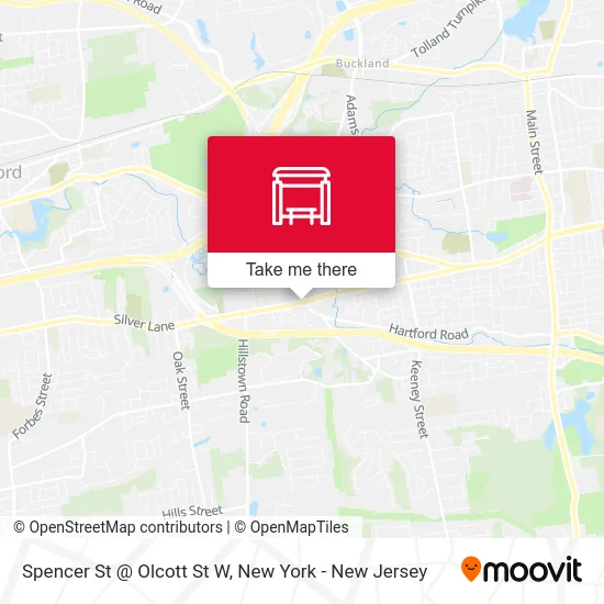 Spencer St @ Olcott St W map