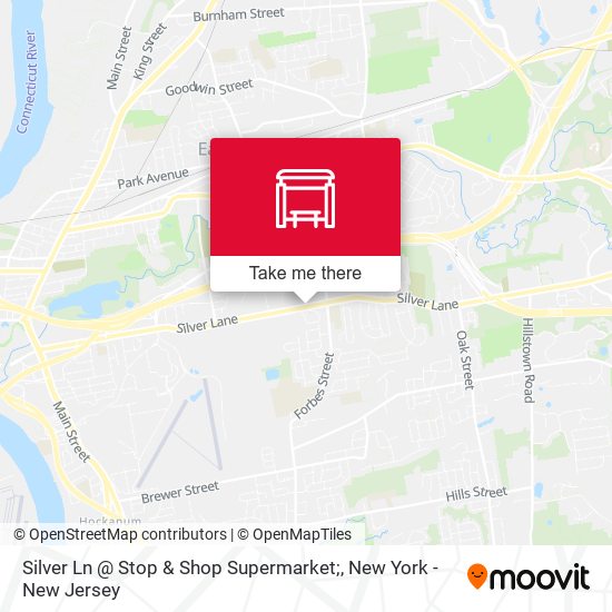 Mapa de Silver Ln @ Stop & Shop Supermarket;