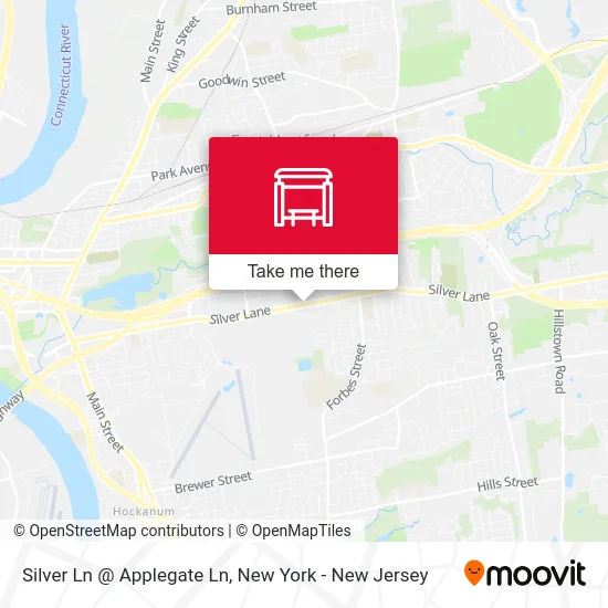 Silver Ln @ Applegate Ln map