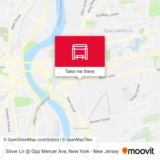 Silver Ln @ Opp Mercer Ave map