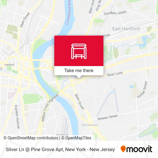 Silver Ln @ Pine Grove Apt map