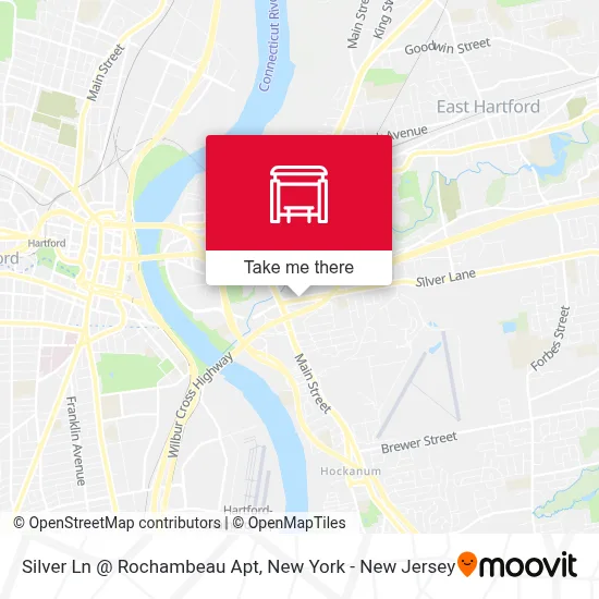 Silver Ln @ Rochambeau Apt map