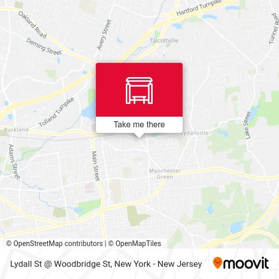 Lydall St @ Woodbridge St map