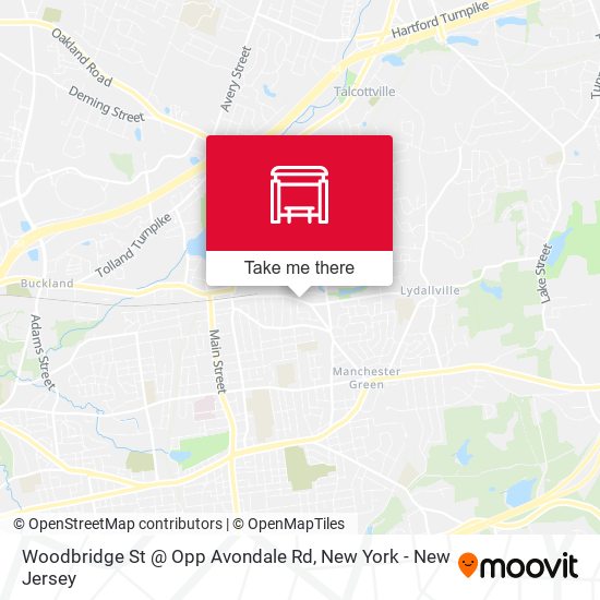 Mapa de Woodbridge St @ Opp Avondale Rd