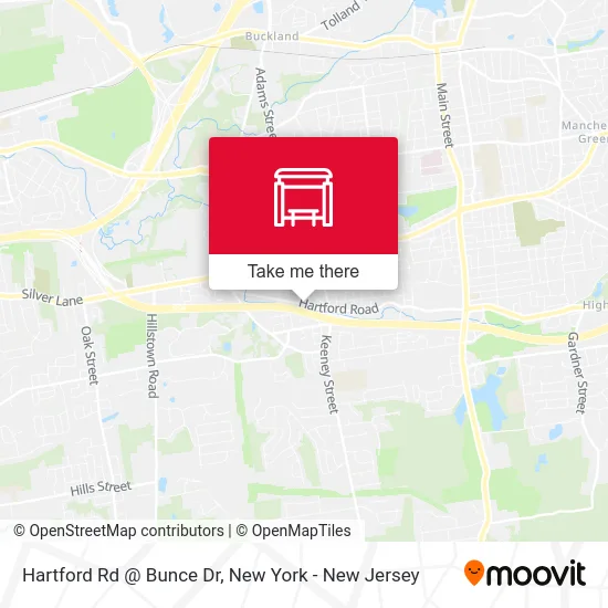 Hartford Rd @ Bunce Dr map