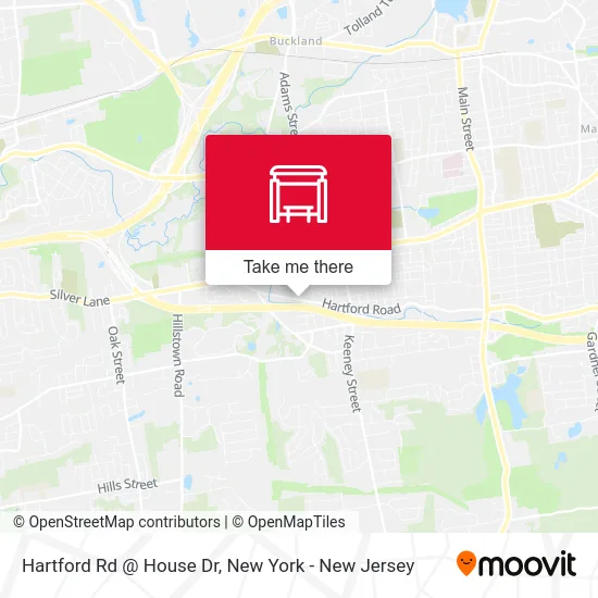 Hartford Rd @ House Dr map