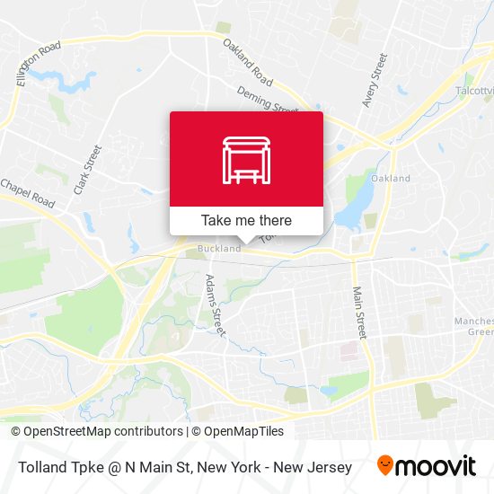 Mapa de Tolland Tpke @ N Main St