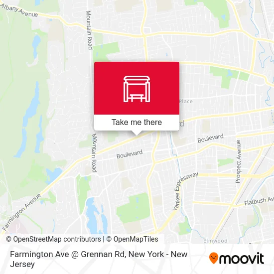 Farmington Ave @ Grennan Rd map