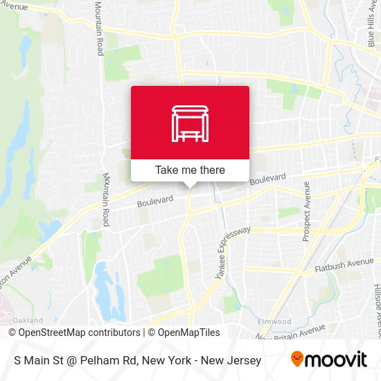 S Main St @ Pelham Rd map
