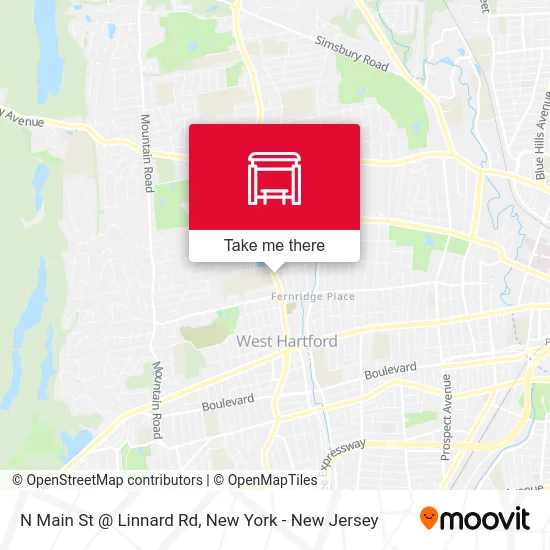 N Main St @ Linnard Rd map