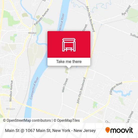 Main St @ 1067 Main St map