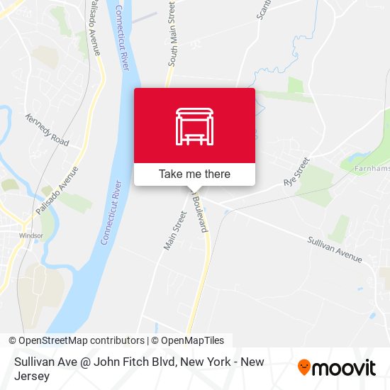 Sullivan Ave @ John Fitch Blvd map