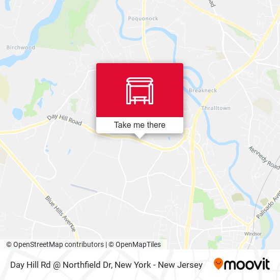 Day Hill Rd @ Northfield Dr map
