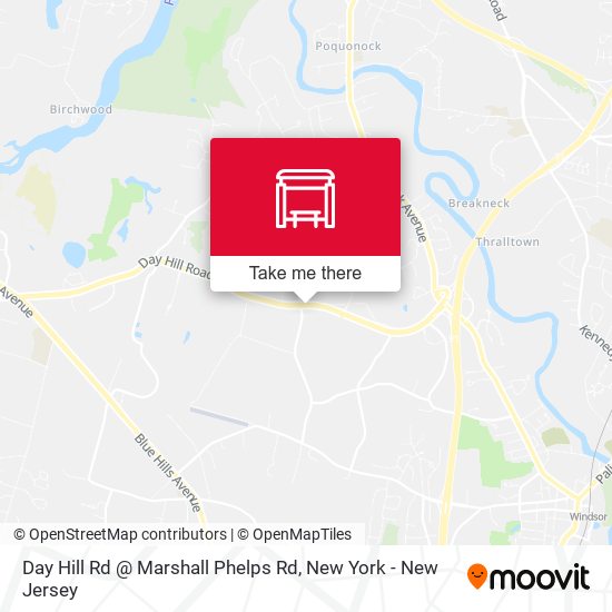 Mapa de Day Hill Rd @ Marshall Phelps Rd