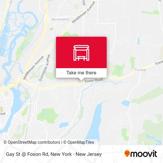 Gay St @ Foxon Rd map