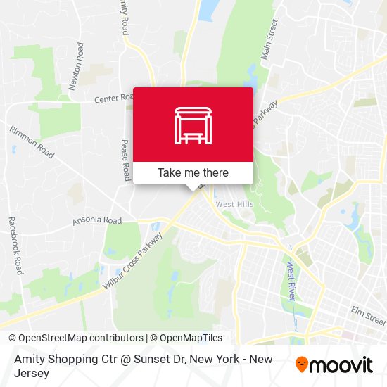 Amity Shopping Ctr @ Sunset Dr map