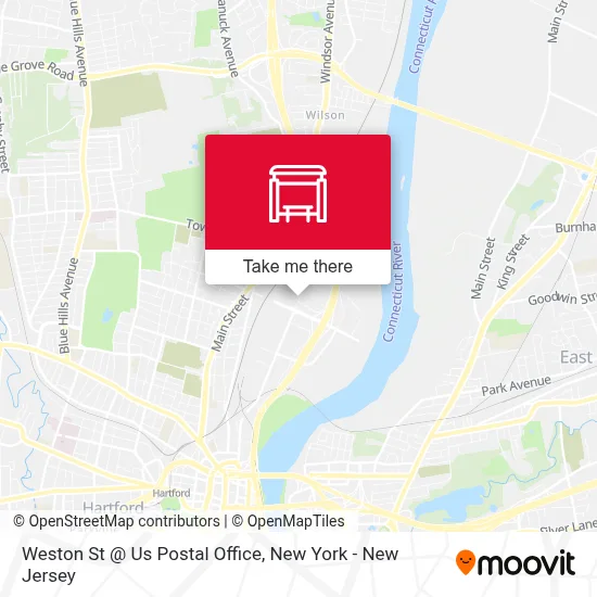 Weston St @ Us Postal Office map