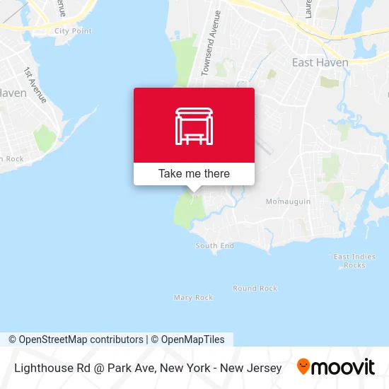 Lighthouse Rd @ Park Ave map