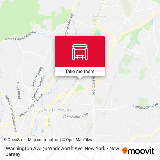 Washington Ave @ Wadsworth Ave map