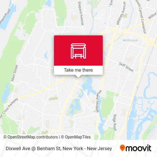 Dixwell Ave @ Benham St map