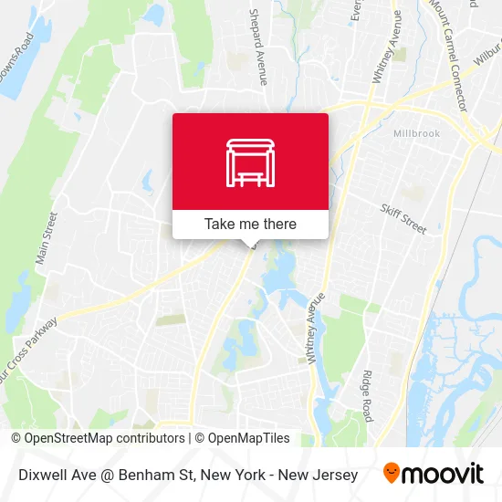 Dixwell Ave @ Benham St map