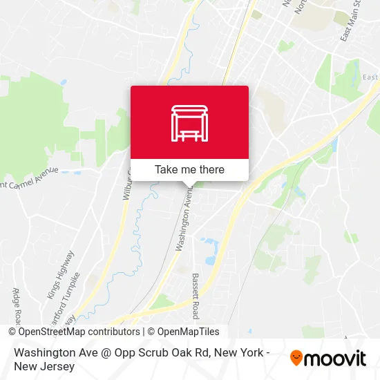 Washington Ave @ Opp Scrub Oak Rd map