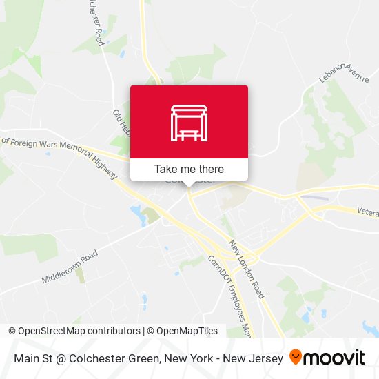 Main St @ Colchester Green map