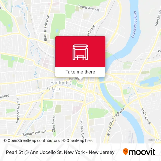 Mapa de Pearl St @ Ann Uccello St