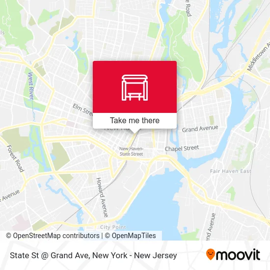 State St @ Grand Ave map