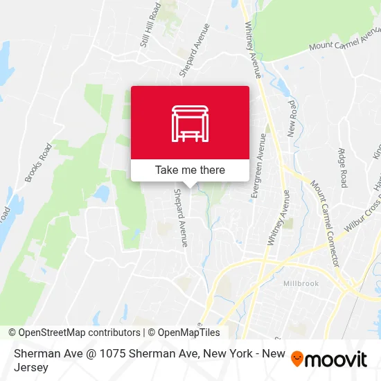 Sherman Ave @ 1075 Sherman Ave map