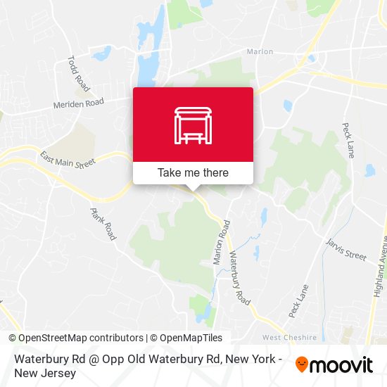Waterbury Rd @ Opp Old Waterbury Rd map